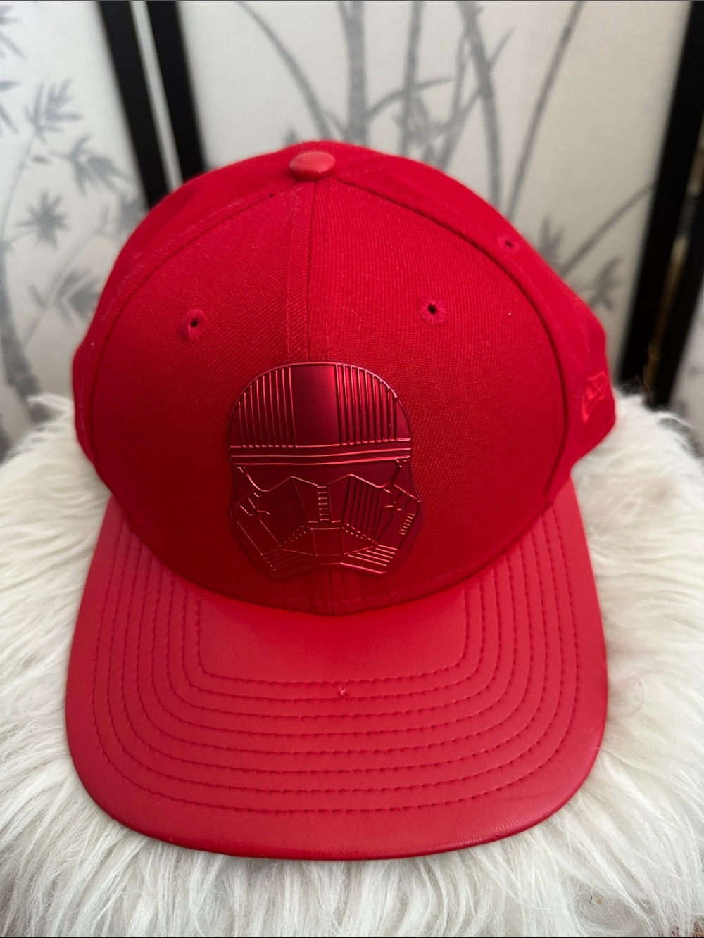 New Era Red Star Wars Stormtrooper Snapback Cap